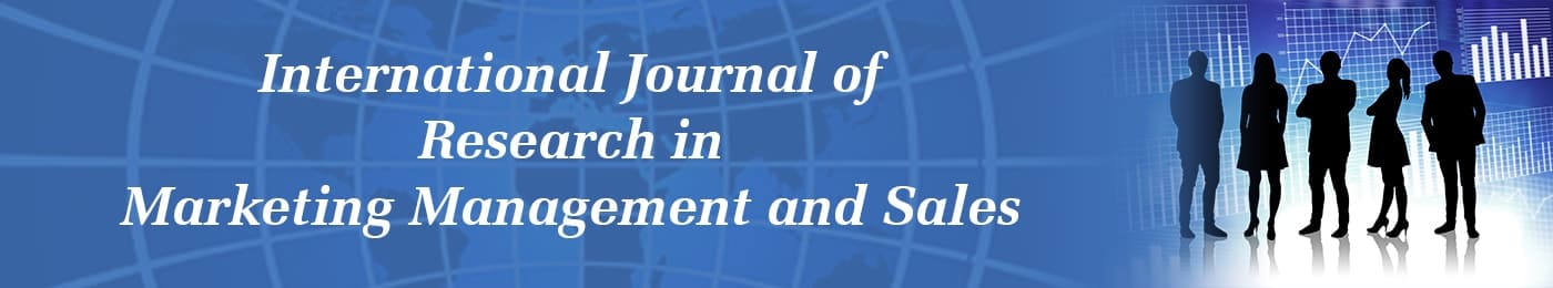 International Journal of Research in Marketing Management and Sales